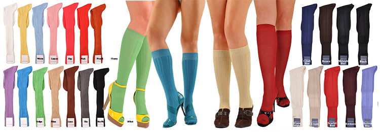Knee-High Solid Colors