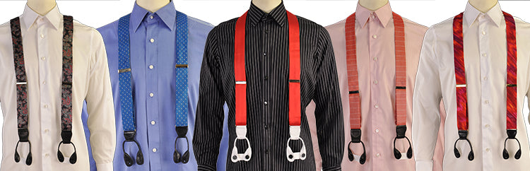 Bespoke Silk Braces and Suspenders