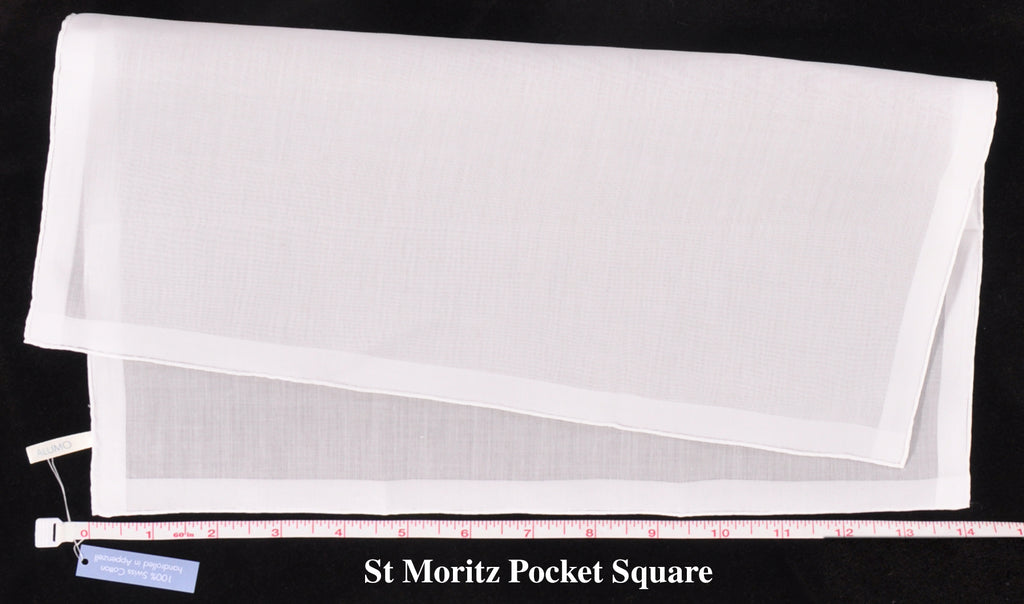 St. Mortiz Pocket Square Size