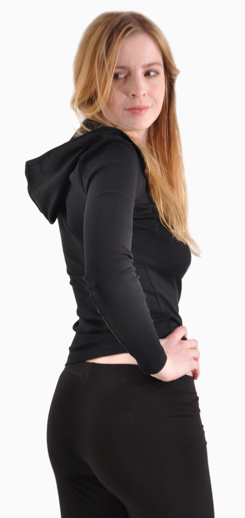 Pure Grace Hoodie in Black with our Paciotti Leggings