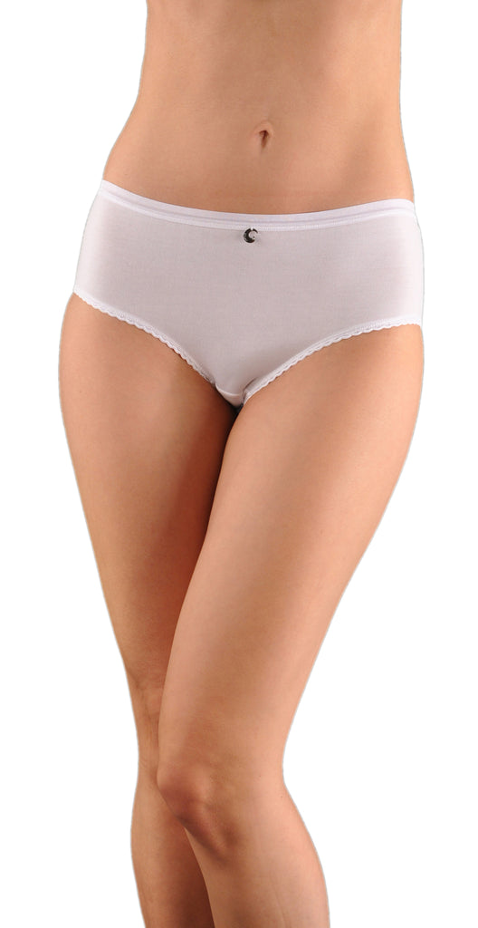 A Kabbaz-Kelly Design: Pure Elegance Soft Italian Cotton Maxi-Panty