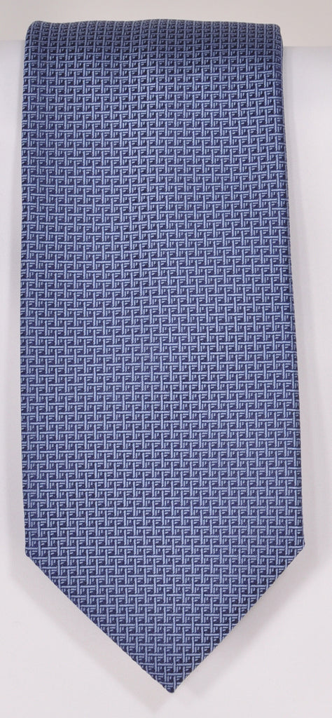 Classic Kabbaz-Kelly Exclusive Limited Edition: Lt. Blue Solid Handmade Italian Silk Necktie