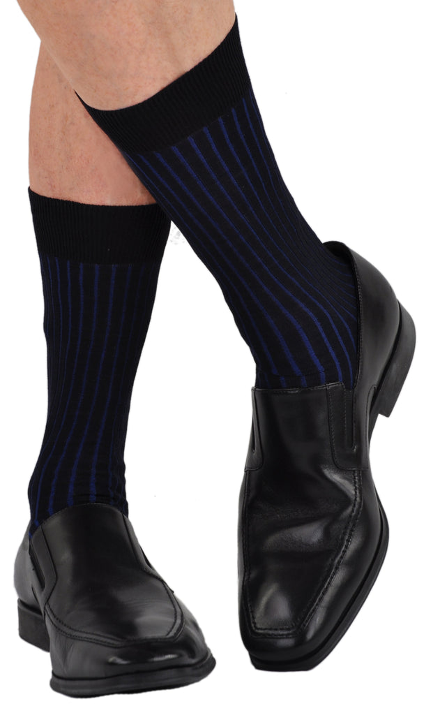 Navy/Royal as a Dress Sock