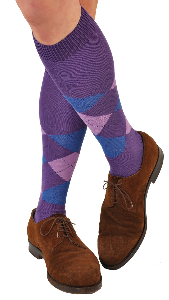 Purple (Shown Over-the-Calf Length)