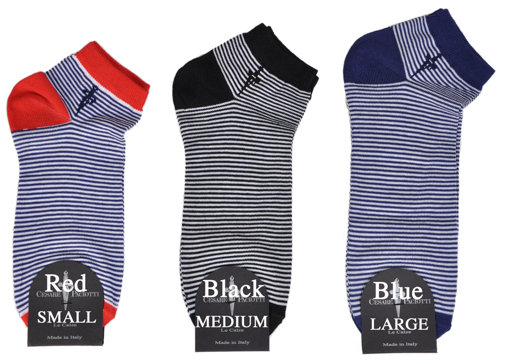 Regatta Classic Striped Unisex Cotton Shorty Sock