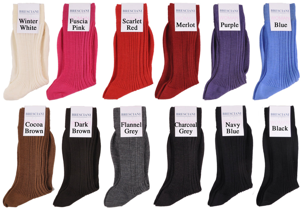 A World's Finest Selection: ExtraFine Merino Elite Rib Trouser Socks