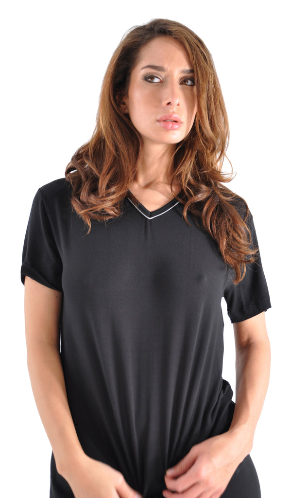 Soft MicroModal V-Neck T-Shirt/Undershirt