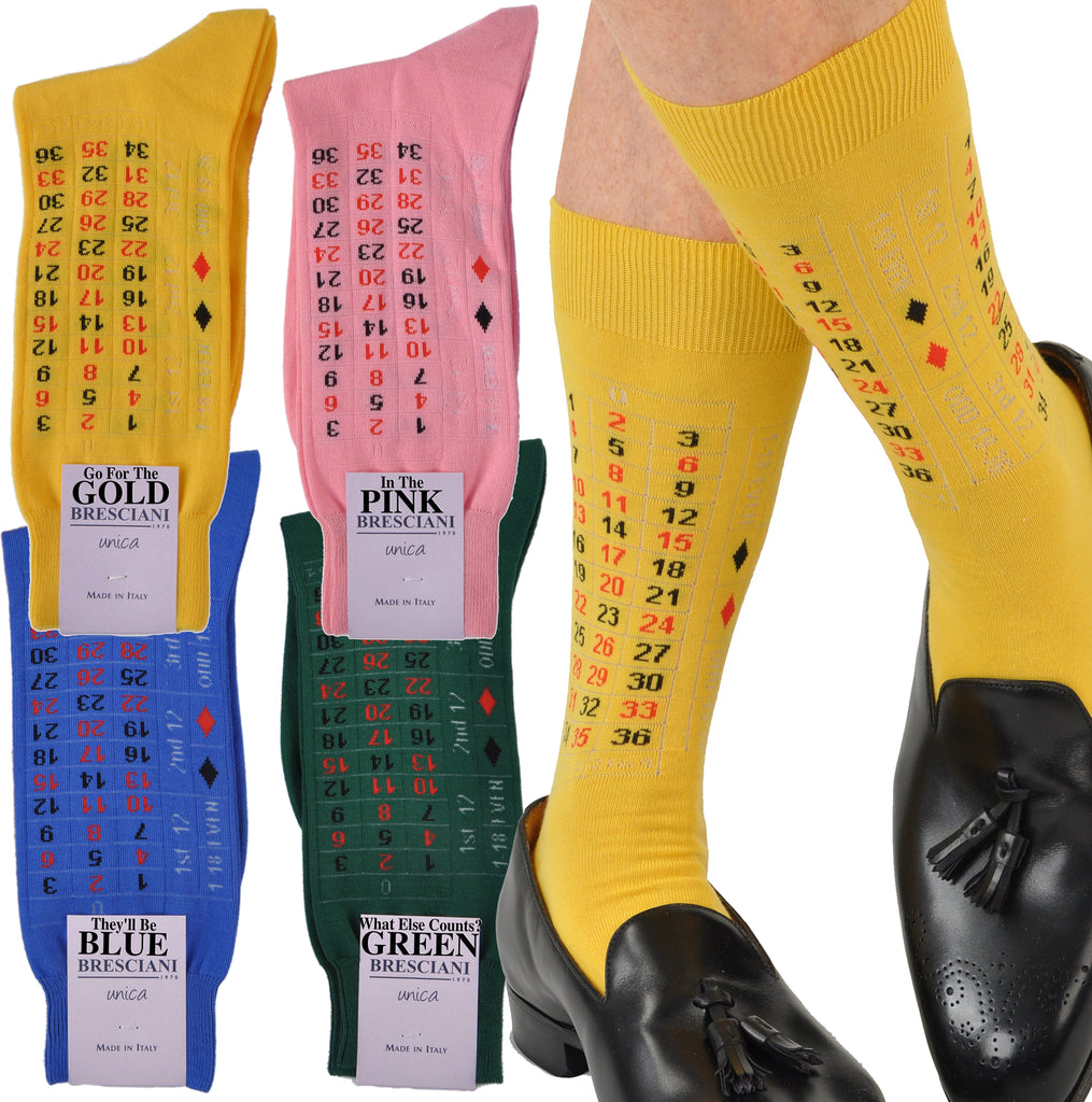 The Gambler - Unique Mid-Calf Cotton Socks