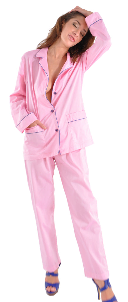 Exclusive: Our Own Ultrafine Italian Cotton Womens Pajamas