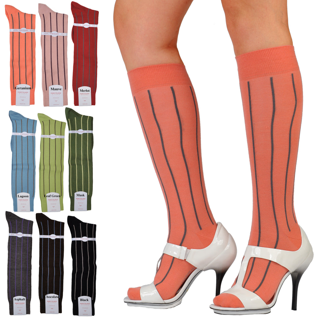 ExtraFine Merino Knee-High Fancy Circo Socks