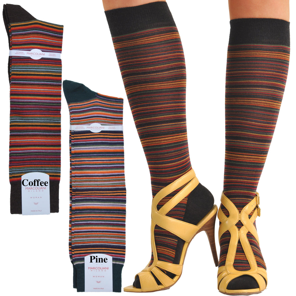 ExtraFine Merino Knee High Poncho Socks