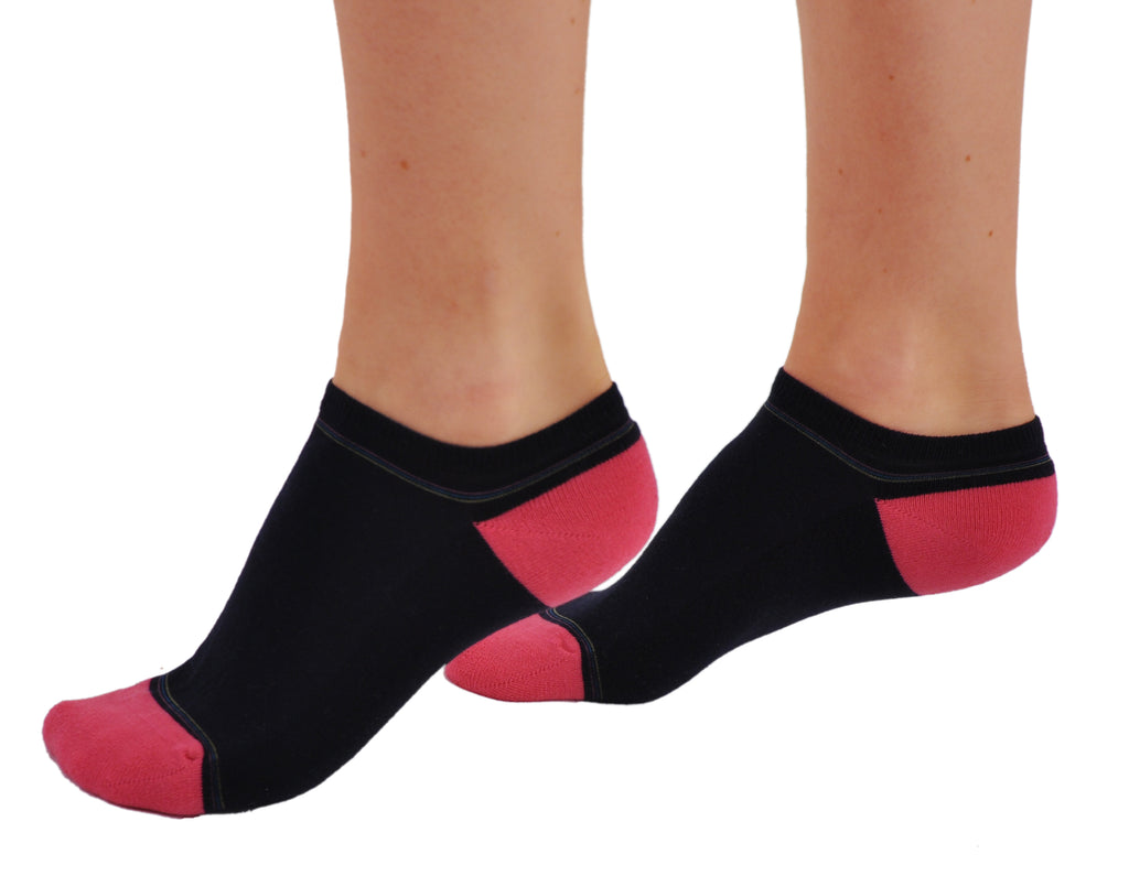 Pantherella MicroCushion Cotton Sole Trainer Length Athletic Socks
