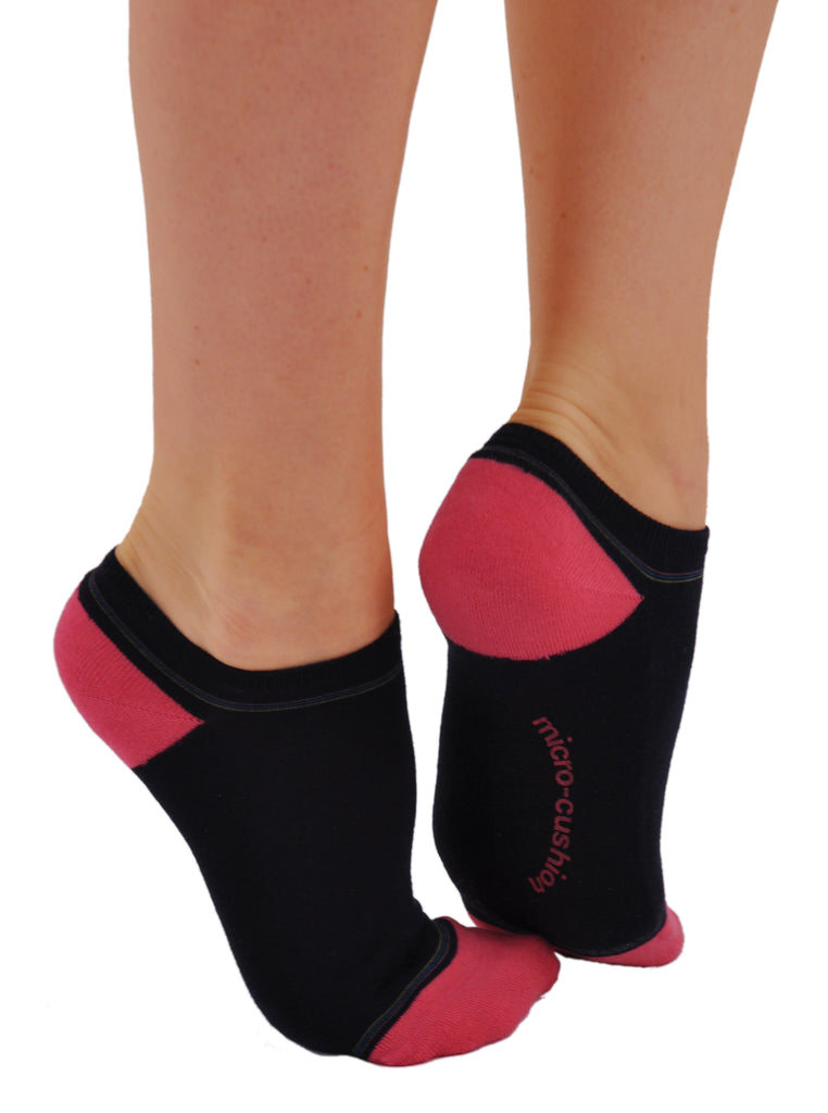 Pantherella MicroCushion Cotton Sole Trainer Length Athletic Socks